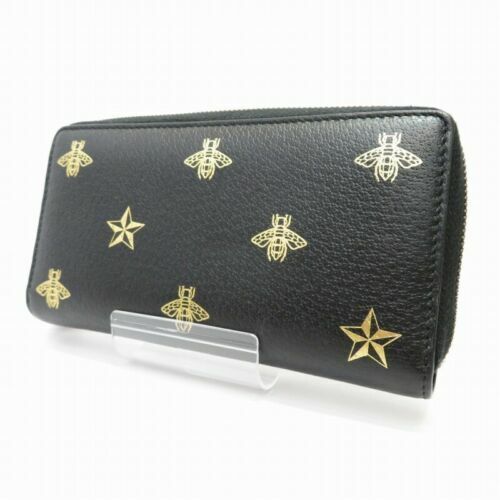 Gucci Bee( Bee) Zip around Wallet Womens long wallet 410102 ref.274879 -  Joli Closet
