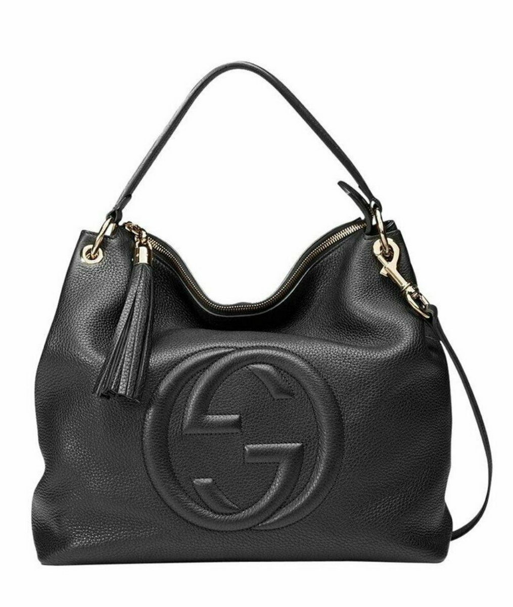 Gucci - Authenticated Bag - Leather Black for Men, Never Worn, with Tag