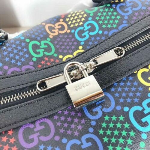 Gucci psychedelic duffle discount bag