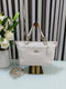 Coach Chicago Ellis Mini Tote Chalk Leather Zipper Handbag Bag White Purse NEW