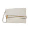 Hammitt VIP Medium Bag Purse Zipper Leather Handbag Marshmallow White Cream New