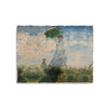 Johnny Was Parasol Travel Blanket Claude Monet Reversible Green Home Lounge NEW