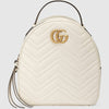 Gucci GG Marmont White Mystic Backpack Authentic Leather Italy Shoulder Bag NEW