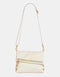 Hammitt VIP Medium Bag Purse Zipper Leather Handbag Marshmallow White Cream New