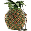 Mary Frances Pineapple Punch Yellow Green Fruit Spring Bead Bag Handbag Purse Nw