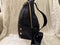 Hammitt Hunter Medium Backpack Navy Blue Tides Pebbled Leather Gold Zip Bag NEW