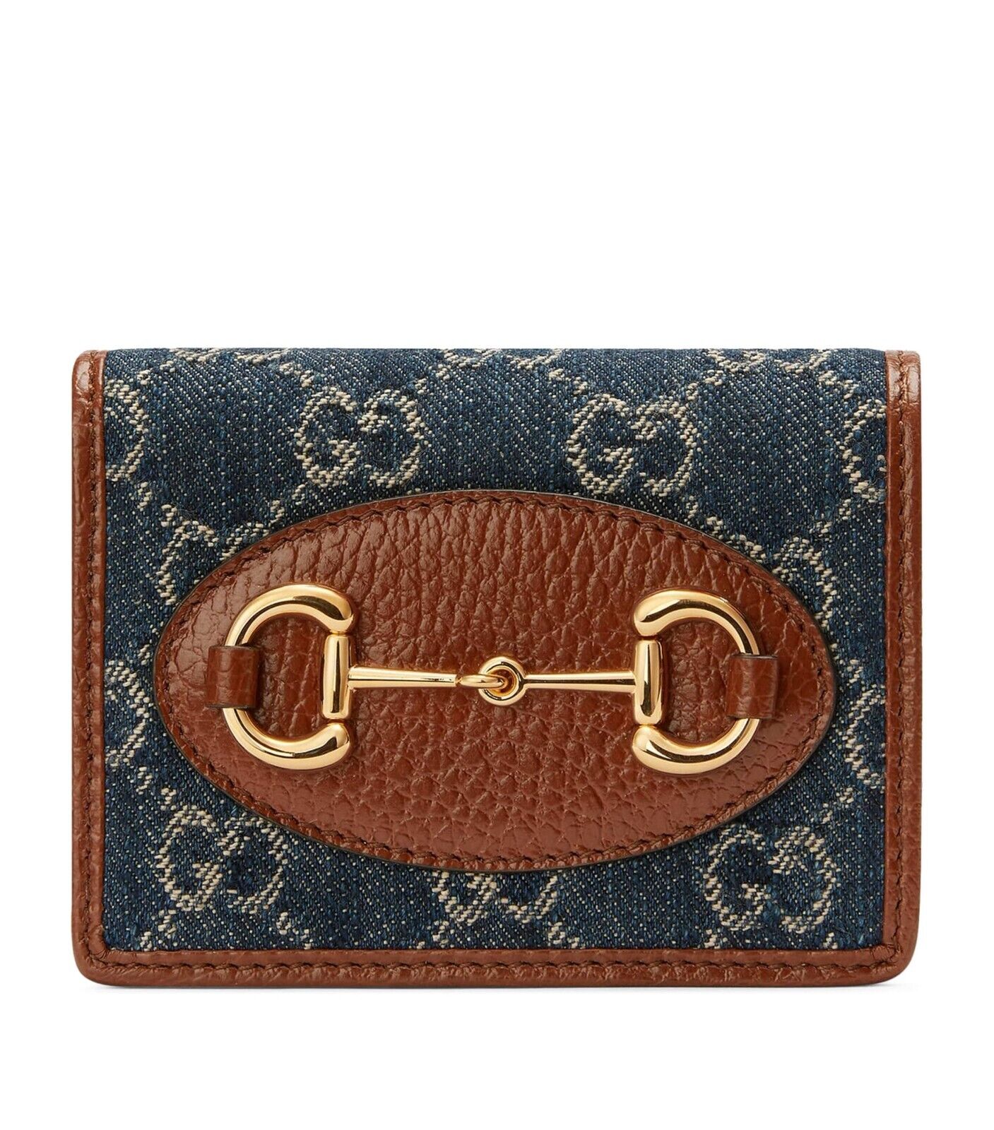 GUCCI Horsebit 1955 leather wallet