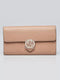 Gucci Interlocking GG Camelia Soft Leather Wallet Marmont Light Beige Italy NEW