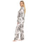 Johnny Was Carly Dreamer Ivory White PJ Set Floral Home Lounge Sleep Wear New