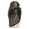 Mary Frances Out On A Limb Crossbody Parrot Bird Handbag Brown Purse Bag NEW