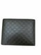 Gucci Black Leather GG Micro Box Men Mens Logo Bi Fold Wallet Italy NEW