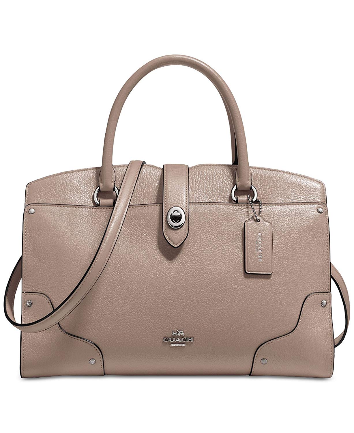 COACH Mercer Satchel 30 in Grain Leather