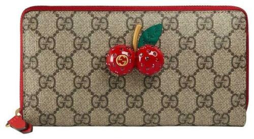 Cherry Red Leather Coin Purse